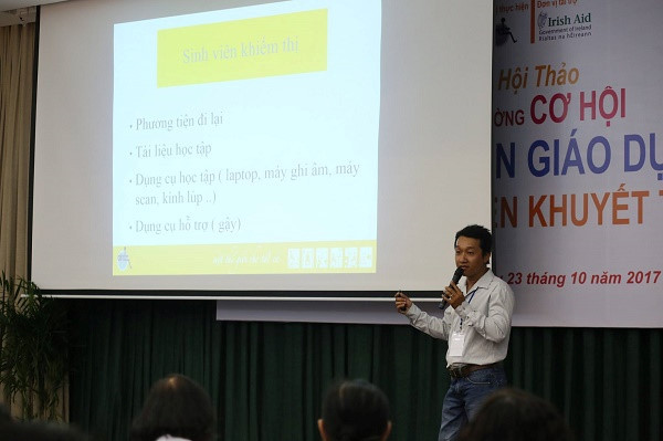 为残疾大学生创造更多接受教育的机会 ảnh 2  为残疾大学生创造更多接受教育的机会 ảnh 2