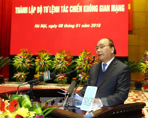 越南政府总理阮春福: 建设一支现代化网络空间作战力量 ảnh 1 越南政府总理阮春福: 建设一支现代化网络空间作战力量 ảnh 1