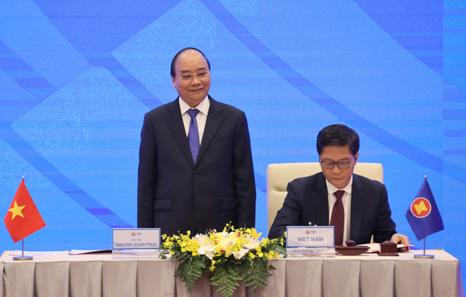 回顾2020年东盟轮值主席国：RCEP—为东盟与各伙伴国开辟了美好的经贸合作关系新篇章 ảnh 2