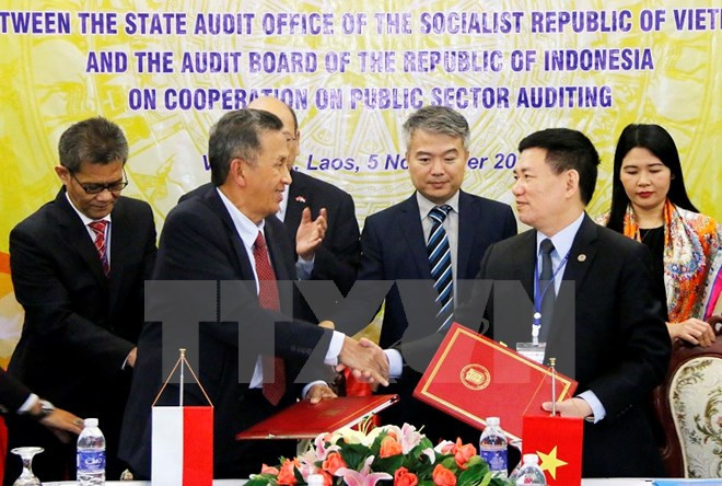 越南国家审计署与印尼审计委员会签署公共部门审计合作的谅解备忘录 ảnh 1 越南国家审计署与印尼审计委员会签署公共部门审计合作的谅解备忘录 ảnh 1