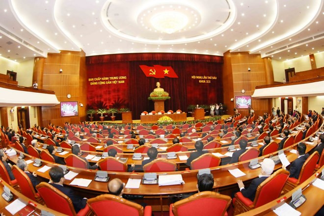 越共第十二届六中全会关于继续推进政治体制革新的决议 ảnh 1 越共第十二届六中全会关于继续推进政治体制革新的决议 ảnh 1