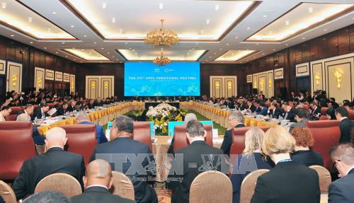 外交与经贸部长会议为APEC领导人会议做好筹备工作 ảnh 1