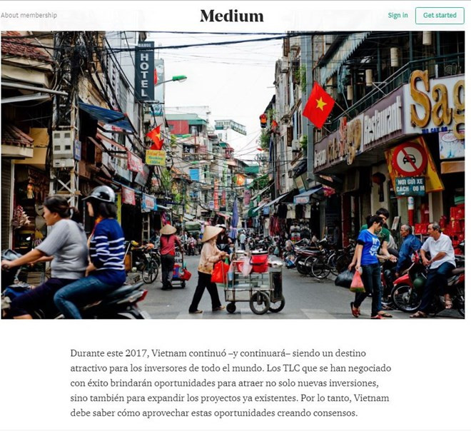 APEC 2017: 阿根廷媒体高度评价越南经济社会发展成就 ảnh 2