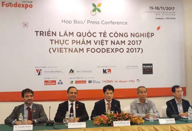 2017年越南国际食品工业展览会吸引450家企业将参展 ảnh 1 2017年越南国际食品工业展览会吸引450家企业将参展 ảnh 1