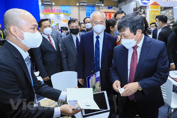 拥有独特文化空间的2022年河内国际旅游展正式拉开序幕 ảnh 2