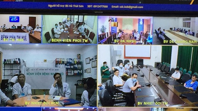 新冠肺炎疫情：对复杂的重症患者进行会诊 ảnh 1