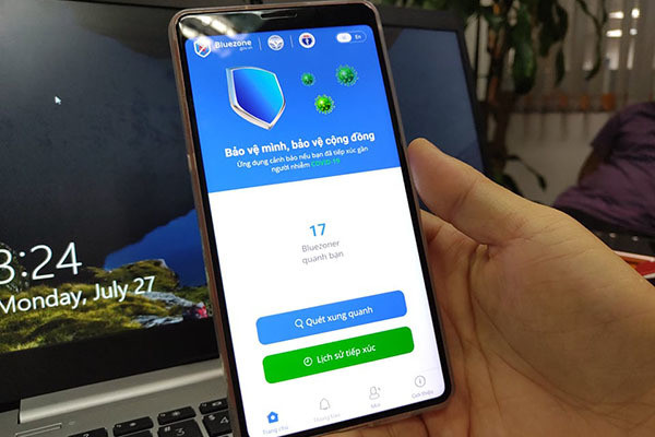 岘港市在通往城市要道上设立8个检查站 对封锁区的3000人进行新冠病毒测试 ảnh 2 岘港市在通往城市要道上设立8个检查站 对封锁区的3000人进行新冠病毒测试 ảnh 2