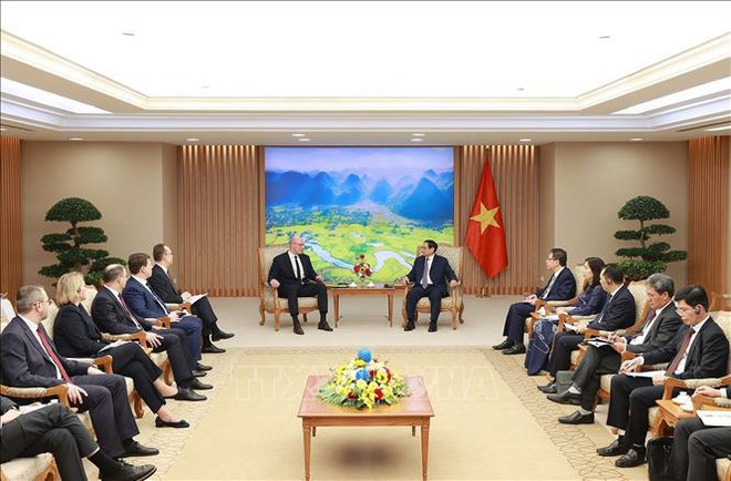政府总理范明政会见俄罗斯副总理德米特里·切尔内申科 ảnh 1 政府总理范明政会见俄罗斯副总理德米特里·切尔内申科 ảnh 1