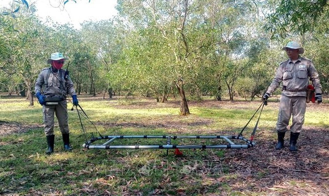 4·4国际地雷行动日：广治省调动资源控制地雷炸弹污染 ảnh 1
