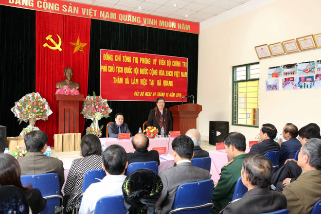 国会副主席丛氏放：努力将高平省建设成为更加美丽富饶的省份 ảnh 1