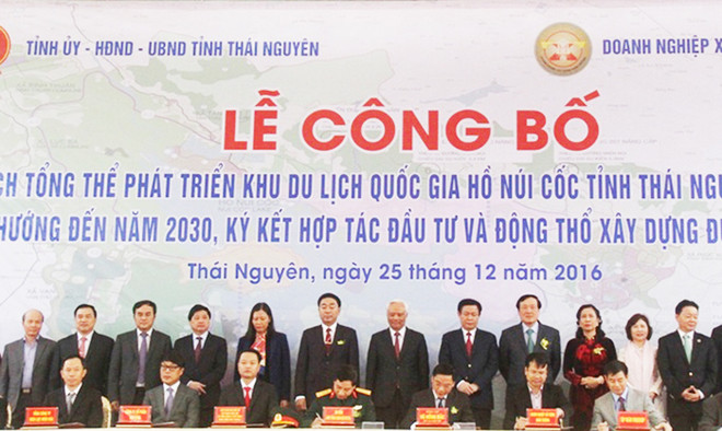 越南太原省两个重点项目今日动工 ảnh 1