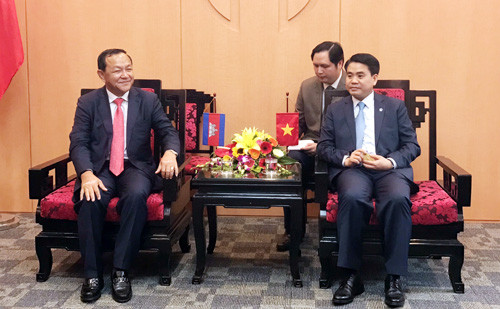 加强越南河内与柬埔寨金边间的关系 ảnh 1 加强越南河内与柬埔寨金边间的关系 ảnh 1