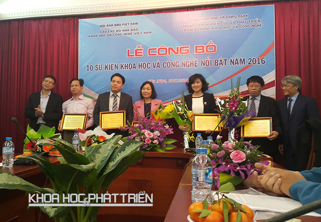 越南2016年度十大科技事件评选结果揭晓 ảnh 1  越南2016年度十大科技事件评选结果揭晓 ảnh 1