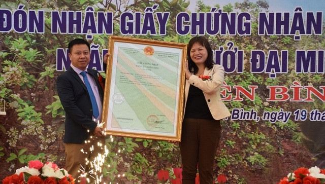 大明柚子获商标注册证 ảnh 1