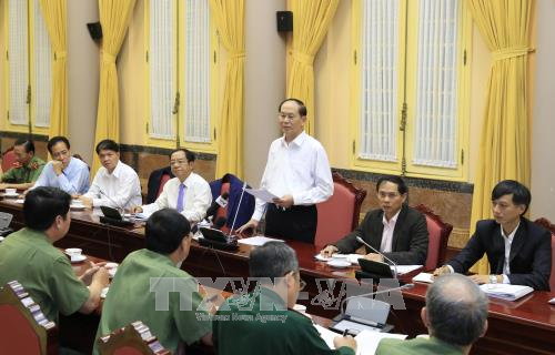 陈大光:努力保证2017年APEC领导人会议周期间绝不出现任何差错 ảnh 1 陈大光:努力保证2017年APEC领导人会议周期间绝不出现任何差错 ảnh 1