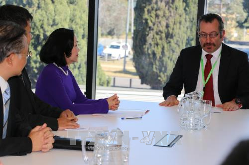 越共中央民运部长张氏梅:澳大利亚在越南对外政策中扮演着举足轻重的角色 ảnh 1 越共中央民运部长张氏梅:澳大利亚在越南对外政策中扮演着举足轻重的角色 ảnh 1