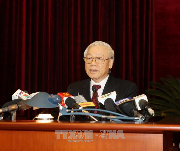 越共第十二届中央委员会第六次全体会议在河内圆满闭幕 ảnh 1