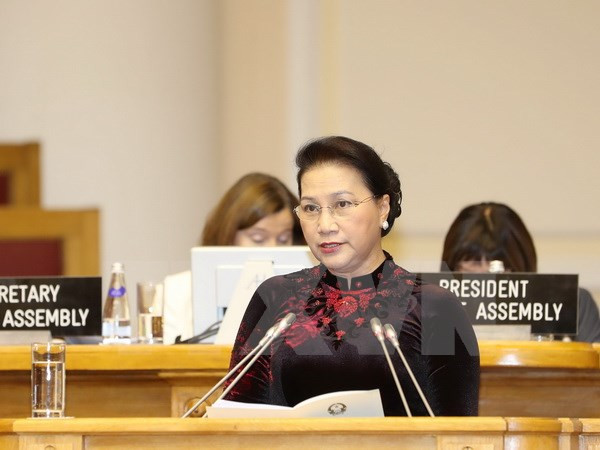 越南国会主席阮氏金银：越南一直努力为少数民族平等发展创造便利 ảnh 1