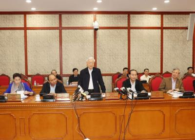 越共中央政治局与胡志明市市委常务委员会举行工作会议 ảnh 1