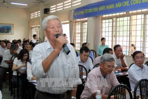 胡志明市委书记阮善仁:不让群众的不满情绪升温发酵 ảnh 2 胡志明市委书记阮善仁:不让群众的不满情绪升温发酵 ảnh 2