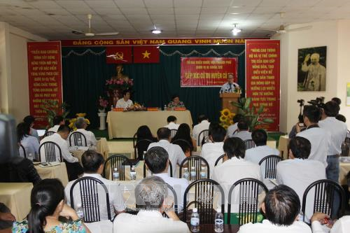 胡志明市委书记阮善仁:不让群众的不满情绪升温发酵 ảnh 1 胡志明市委书记阮善仁:不让群众的不满情绪升温发酵 ảnh 1