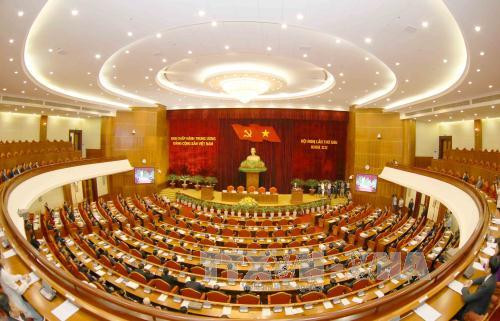 越共第十二届中央委员会第六次全体会议在河内圆满闭幕 ảnh 2