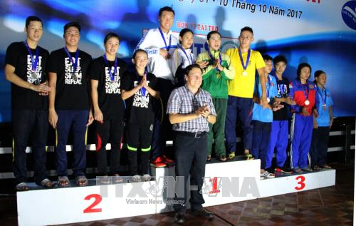 2017年国家游泳和潜水锦标赛正式落幕 ảnh 1 2017年国家游泳和潜水锦标赛正式落幕 ảnh 1