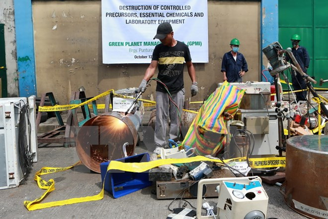 菲律宾总统杜特尔特“禁毒”运动获民众支持 ảnh 1