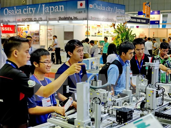 2017年越南国际机床和金属加工机械展在胡志明市举行 500个品牌参展 ảnh 1