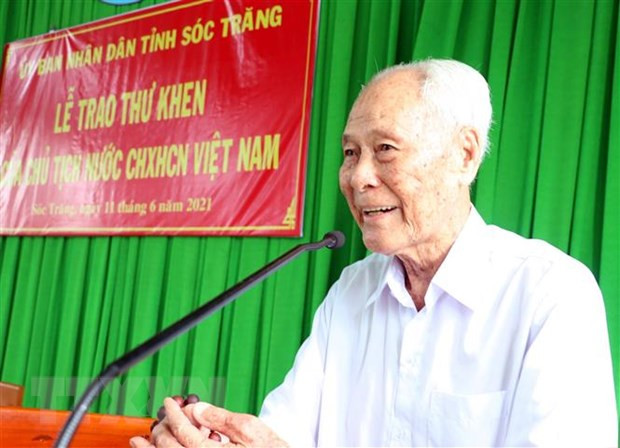 一位98岁高龄老人获国家主席表扬 ảnh 2