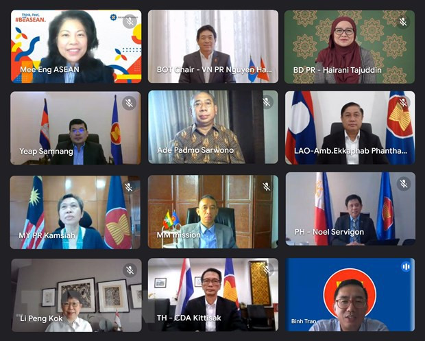 越南主持召开东盟基金会托管委员会第46次会议 ảnh 1 越南主持召开东盟基金会托管委员会第46次会议 ảnh 1