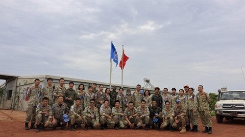 联合国维和力量视察越南野战医院的综合能力 ảnh 1 联合国维和力量视察越南野战医院的综合能力 ảnh 1