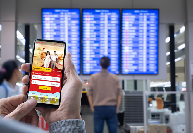 越捷航空响应无现金日 旅客有机会购买零越盾机票 ảnh 2 越捷航空响应无现金日 旅客有机会购买零越盾机票 ảnh 2