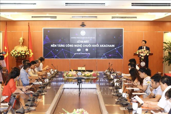 akaChain技术平台在河内亮相 援助企业建设经营网络 ảnh 1 akaChain技术平台在河内亮相 援助企业建设经营网络 ảnh 1