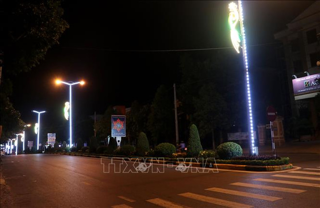 广治省对东河市采取社交距离15天的措施 ảnh 1