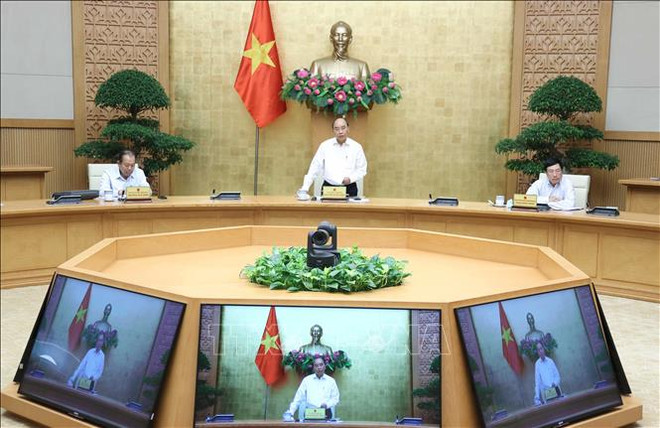 政府常务委员会就未来阶段机构及社会发展计划草案进行讨论 ảnh 1