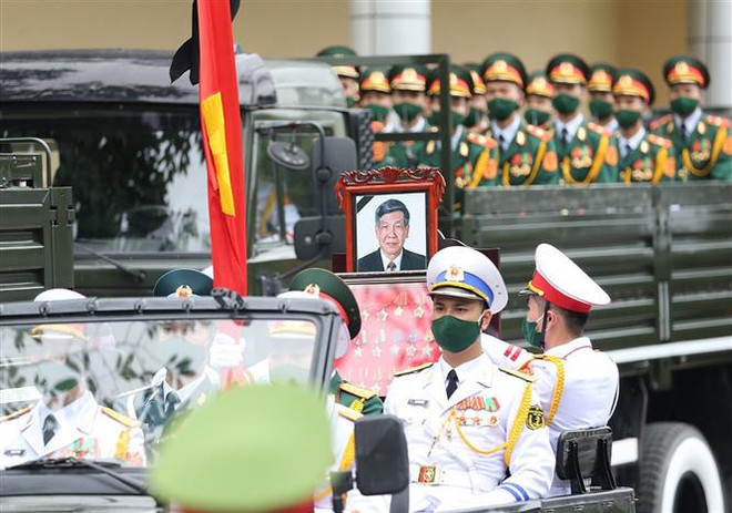 原越共中央总书记黎可漂追悼会和安葬仪式举行 ảnh 3