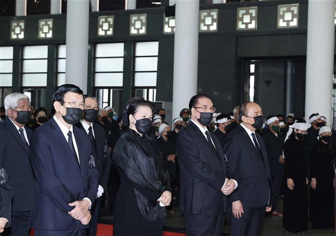 原越共中央总书记黎可漂追悼会和安葬仪式举行 ảnh 1