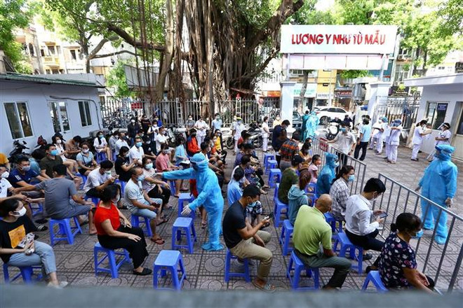 新冠肺炎疫情:河内市加快推进PCR核酸检测 ảnh 2 新冠肺炎疫情:河内市加快推进PCR核酸检测 ảnh 2