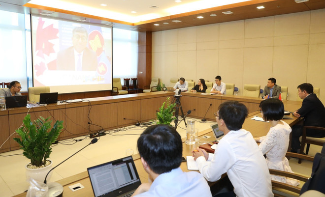 2020东盟轮值主席国年:第17次东盟与加拿大对话会以视频形式召开 ảnh 2 2020东盟轮值主席国年:第17次东盟与加拿大对话会以视频形式召开 ảnh 2