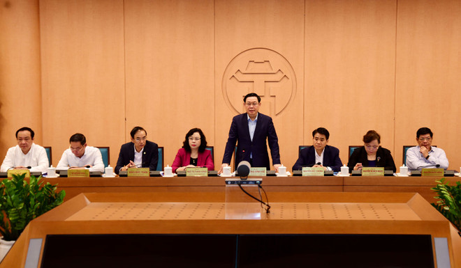 河内市委指导全面加强疫情防控监督检查工作 ảnh 1 河内市委指导全面加强疫情防控监督检查工作 ảnh 1