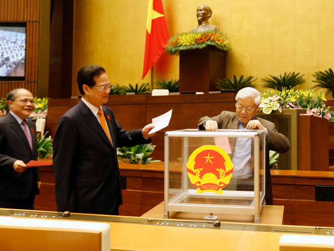 国会开始按程序免去国家副主席和最高人民法院院长等职务 ảnh 1 国会开始按程序免去国家副主席和最高人民法院院长等职务 ảnh 1