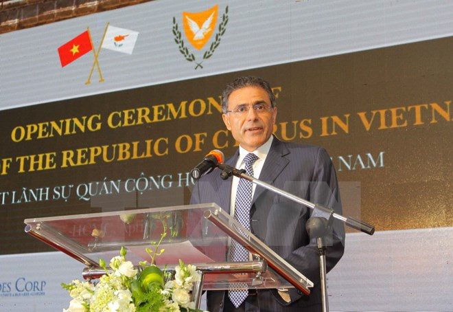 塞浦路斯共和国驻越南领事馆正式揭牌 ảnh 1