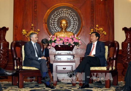 胡志明市愿与微软集团加强合作 ảnh 1 胡志明市愿与微软集团加强合作 ảnh 1