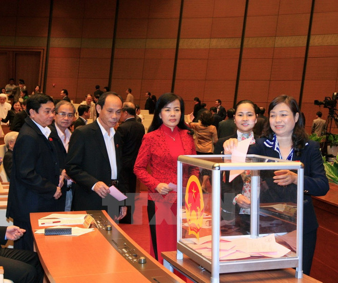 越南第十三届国会第十一次会议发表第九号公报 ảnh 1 越南第十三届国会第十一次会议发表第九号公报 ảnh 1