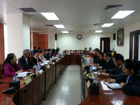 越老两国工会组织加强合作 ảnh 1 越老两国工会组织加强合作 ảnh 1