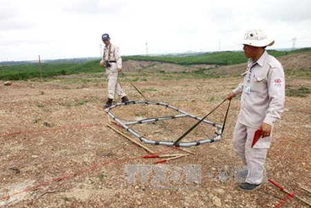 越南努力克服地雷遗害 ảnh 1 越南努力克服地雷遗害 ảnh 1