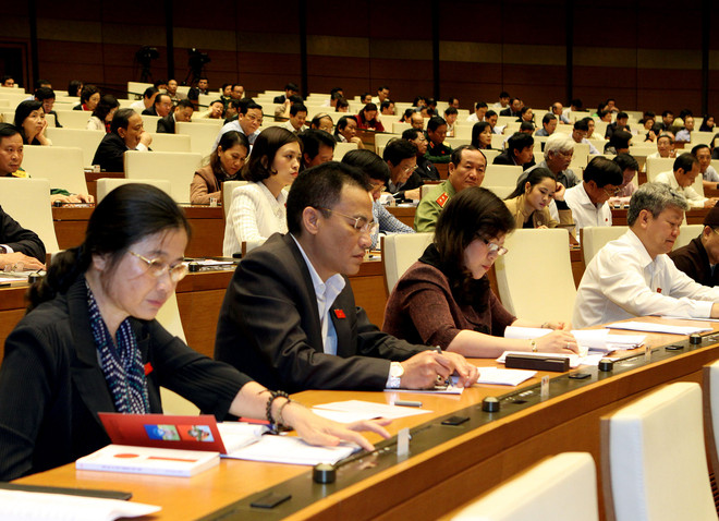 第十三届国会十一次会议：国会通过四项法案 ảnh 1