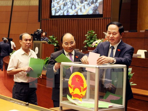 越南第十三届国会第十一次会议发表第十二号公报 ảnh 1 越南第十三届国会第十一次会议发表第十二号公报 ảnh 1