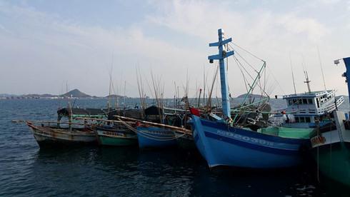 泰国扣留越南渔船和渔民 ảnh 1 泰国扣留越南渔船和渔民 ảnh 1